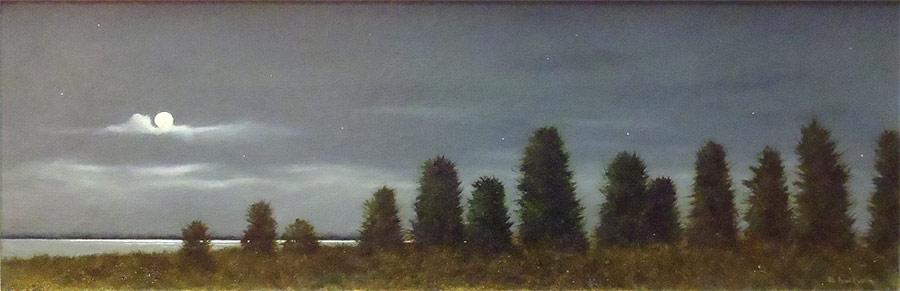 Shoreline MoonGlow - by Al Barker