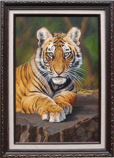Tiger Cub by Chirag Thumbar