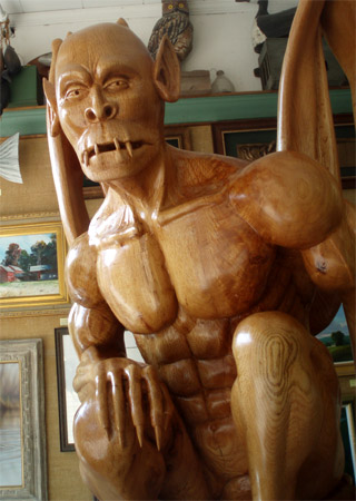 Gargoyle Carving by James O'Neal