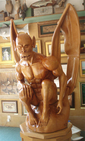 Gargoyle Carving by James O'Neal