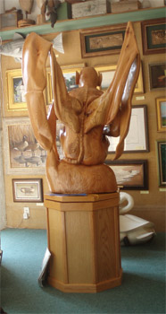 Gargoyle Carving by James O'Neal