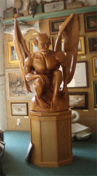 Gargoyle Carving by James O'Neal