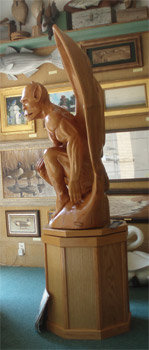 Gargoyle Carving by James O'Neal