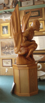 Gargoyle Carving by James O'Neal