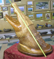 Crocodile Carving by James O'Neal