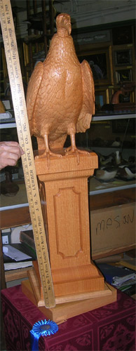 Turkey Vulture Carving by James O'Neal