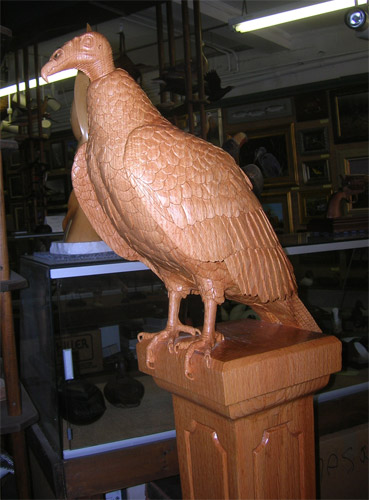 Turkey Vulture Carving by James O'Neal