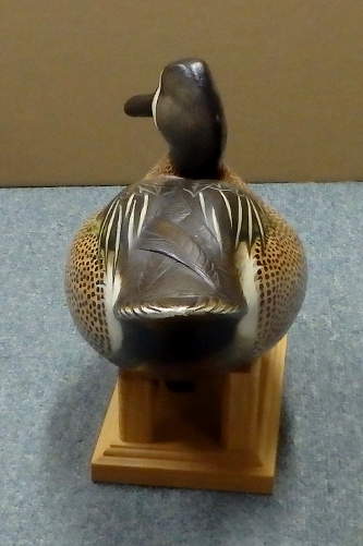 Drake  Blue Wing Teal - carved by Jim Schmiedlin