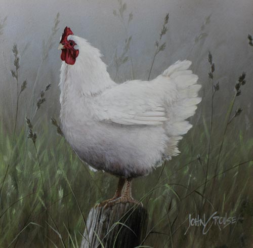 John Crouse Miniature - Hen