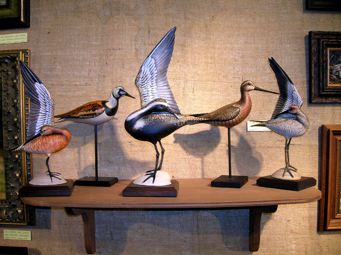 Waterfowl Carvings by Bill Gibian