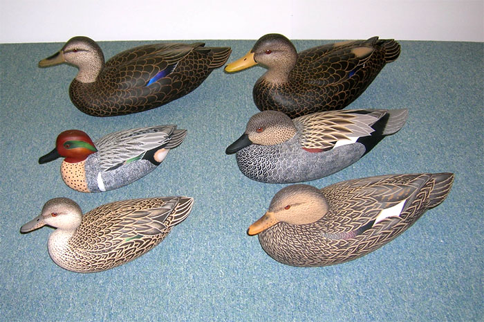 Decoy Carvings by John "Jack" Wood