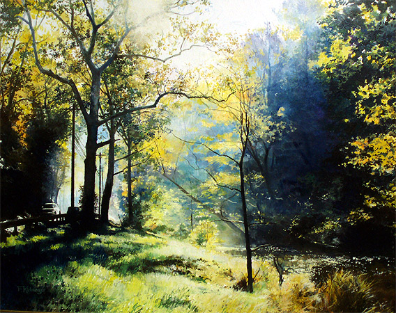 Road To Milford by Fred Kirberger