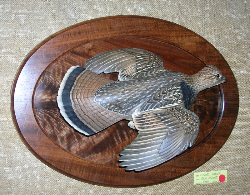 Ruffled Grouse Carving