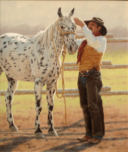 Appaloosa Horse by Krystii Mealine