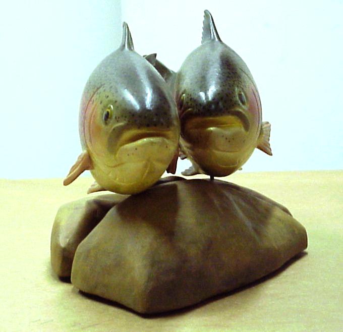 Pair of Rainbow Trout