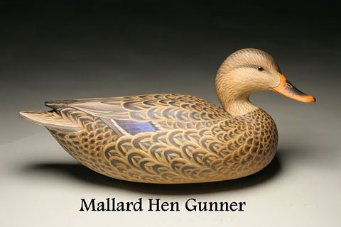 Decoy carving by Ben Heinemann