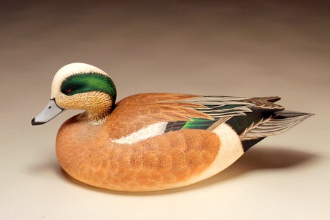 Drake Surf Scoter - carving by Ben Heinemann