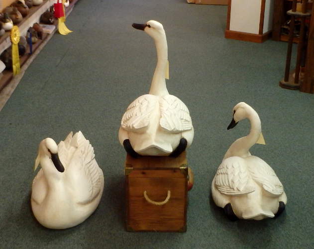 Three Swans  by Bob Moreland