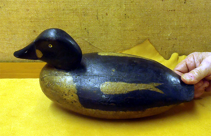 Drake  Goldeneye carved by Dan English
