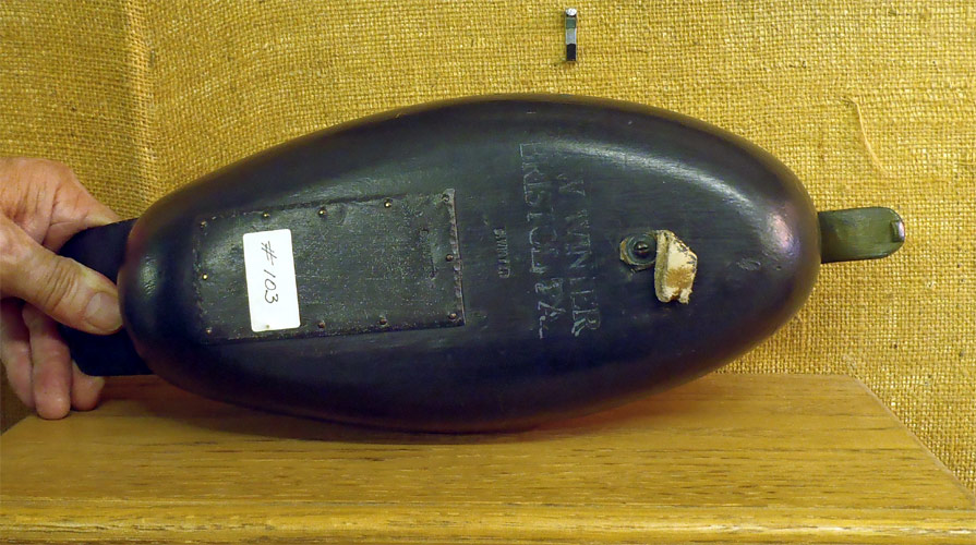 Drake  Black Duck carved by Dan English