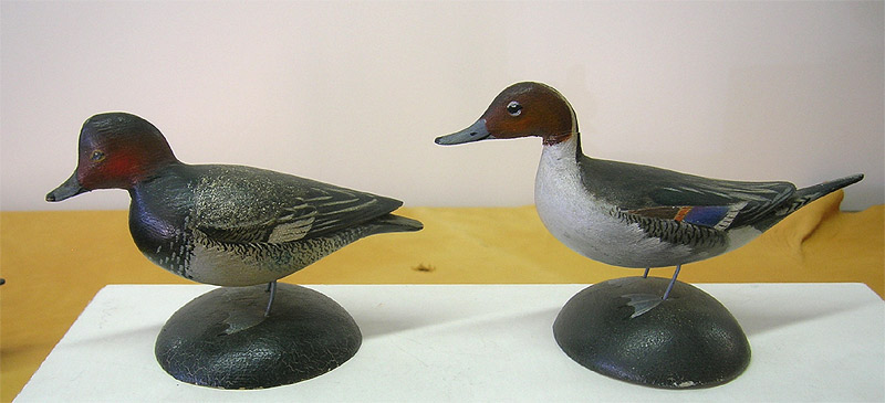 Miniature Carvings by Elmer Crowell