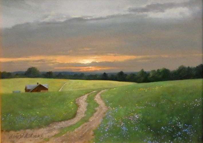 Pasture Road  by Gerald Lubeck