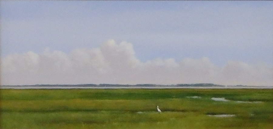 Single Egret  by Gerald Lubeck
