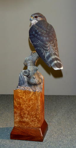 Merlin  - carved by Greg Pedersen