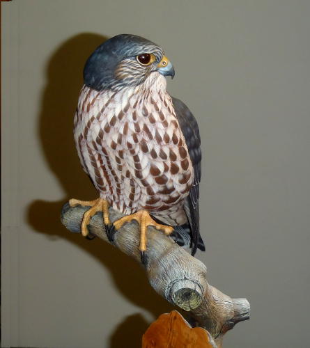Merlin - carved by Greg Pedersen
