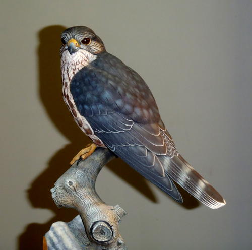 Merlin - carved by Greg Pedersen