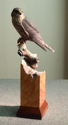 Merlin - carved by Greg Pedersen