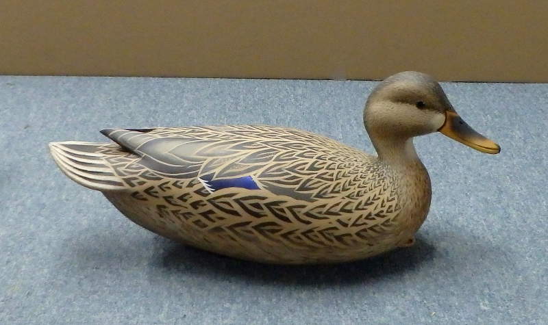 Mallard Hen Decoy -  Carved by John "Jack" Wood                       John "Jack" Wood