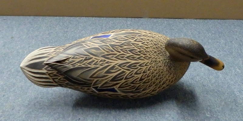 Mallard Hen Decoy -  Carved by John "Jack" Wood                       John "Jack" Wood