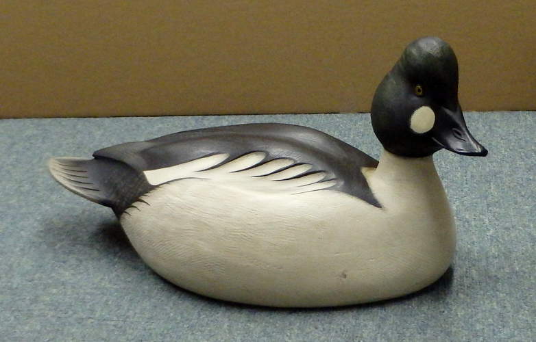 Drake Goldeneye - carved by Jim Schmiedlin