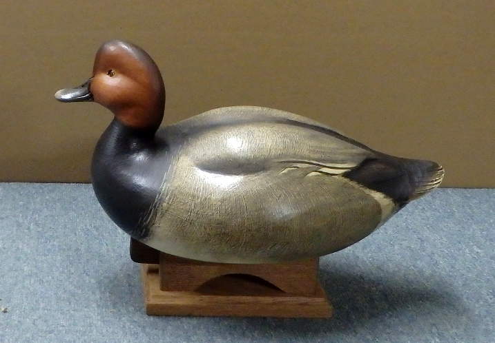 Red Head Drake #2 -  carved by Jim Schmiedlin