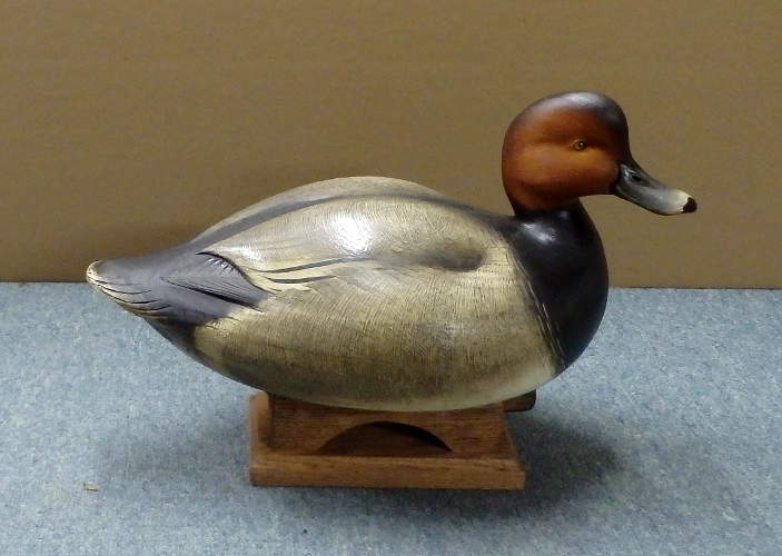 Red Head Drake #2 -  carved by Jim Schmiedlin