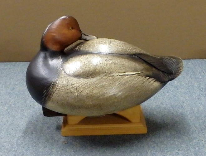 Red Head Drake #380 - carved by Jim Schmiedlin