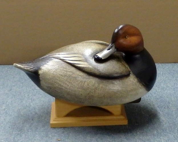 Red Head Drake #380 - carved by Jim Schmiedlin
