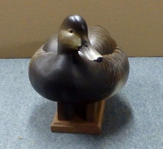 Red Head Hen #379 - carved by Jim Schmiedlin