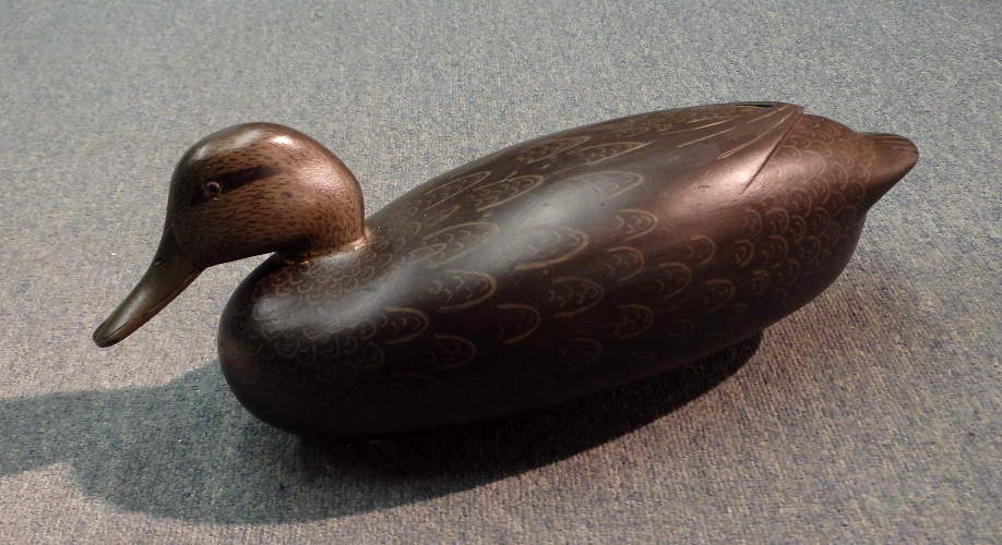 Black Duck - carved by Joe King - from The Collection
