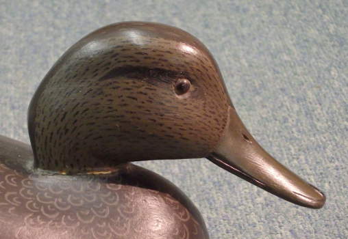 Black Duck - carved by Joe King - from The Collection