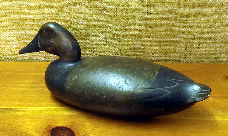 Drake Canvas back - carved by John English - from The Collection