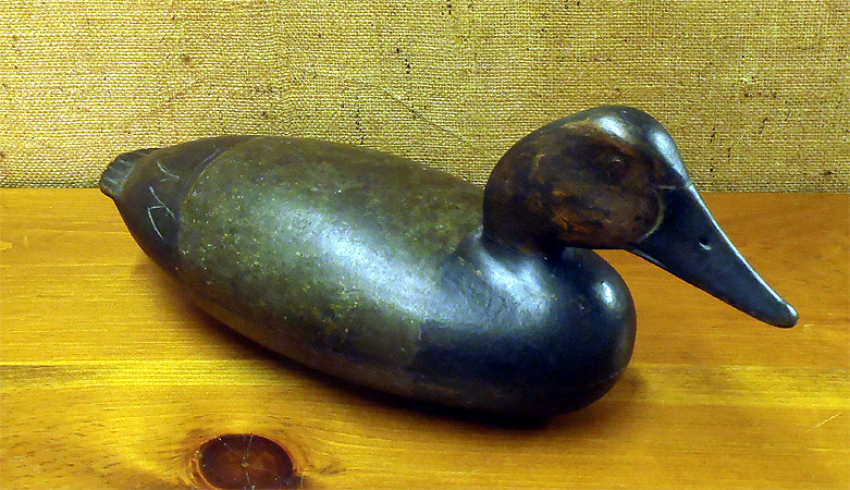 Drake Canvas back - carved by John English - from The Collection