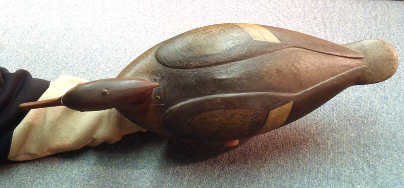 Red Brested Merganser - carved by Mark McNair - from The Collection