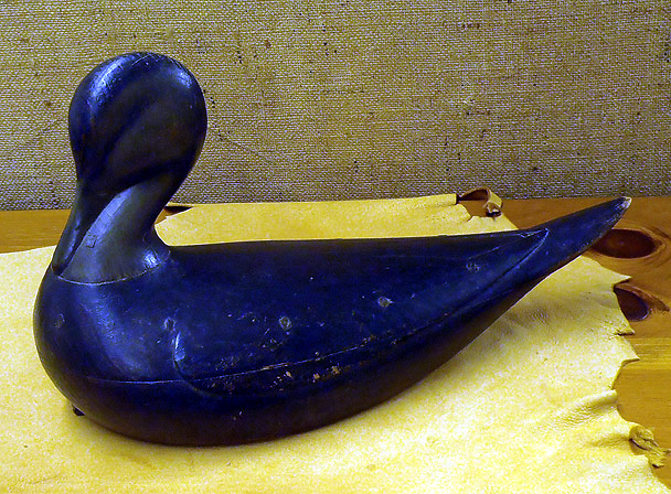 Black Duck - carved by Mark McNair - from The Collection