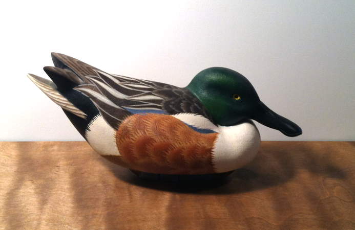 Decorative Slick - carved  by Mark Strucko