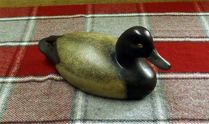Bluebill - carved by John McLoughlin - from The Collection