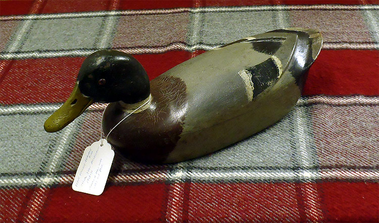 Mallard Drake - carved by John McLoughlin - from The Collection