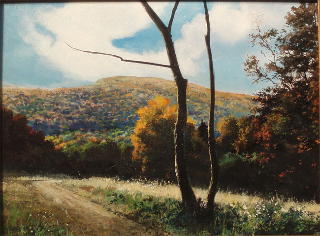 Fields Above Milford by Fred Kirberger