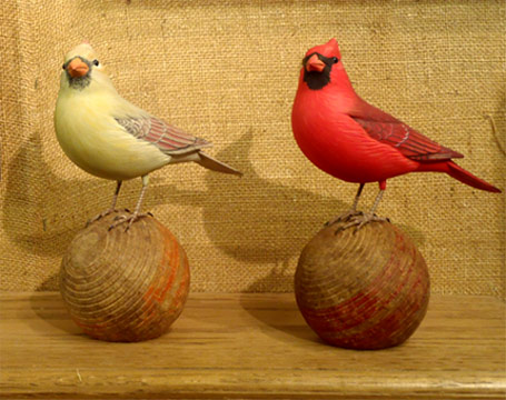 Sand Piper Lifesize Decorative -  Carving by Manfred Scheel